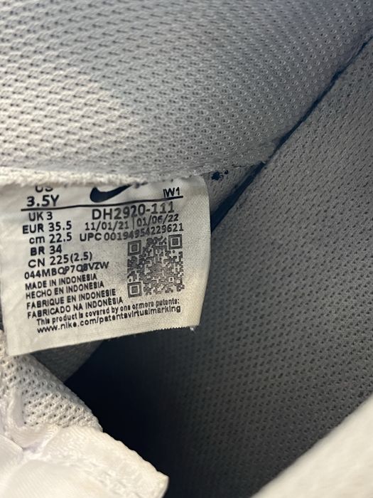 Оригинални Nike Air Force 1 размер 34.5