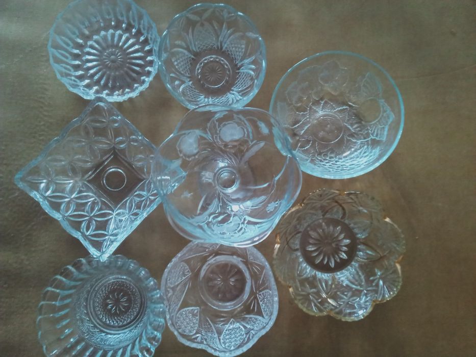 Продам хрустальную и стекляную посуду