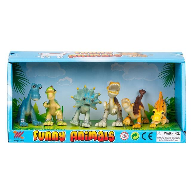 Figurine animale, dinozauri, etc - 6 bucati