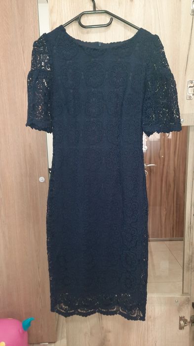 Rochie dantela albastru/ bleumarin