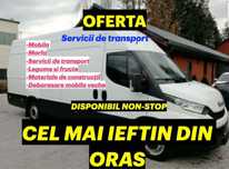 Transport marfa,mobila,mutari.NON-STOP! SUNA ACUM!!!