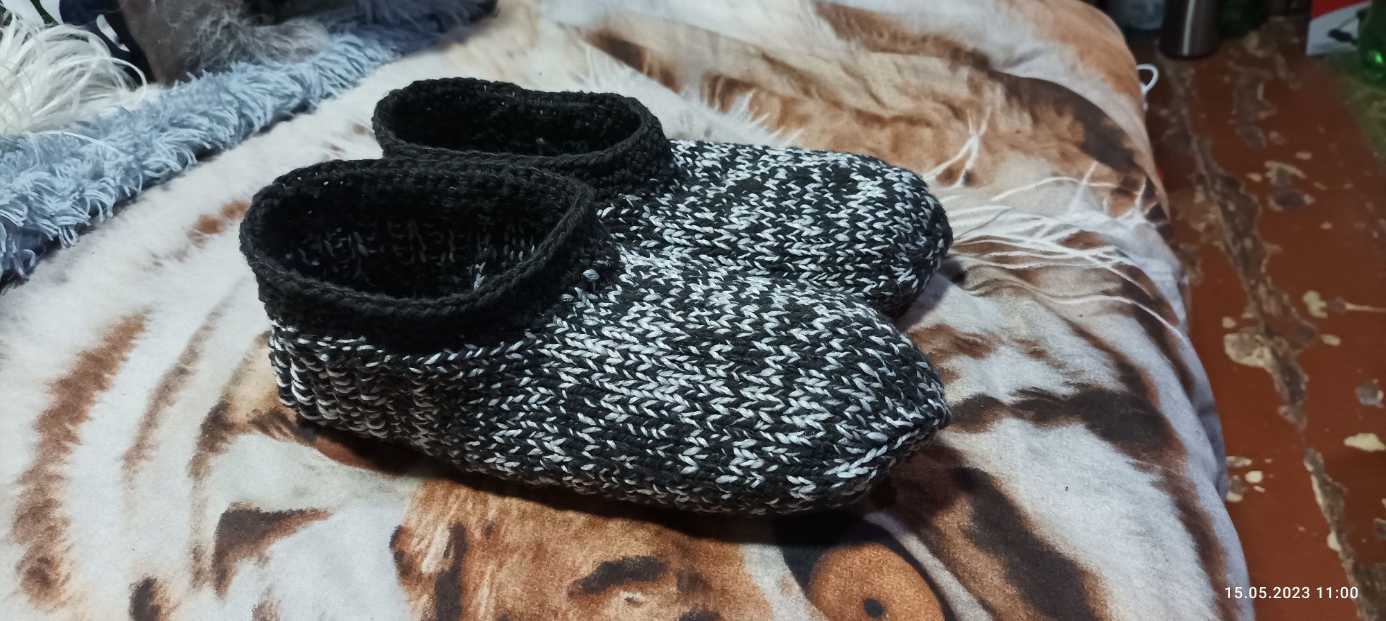 Продаю вязаные тапочки