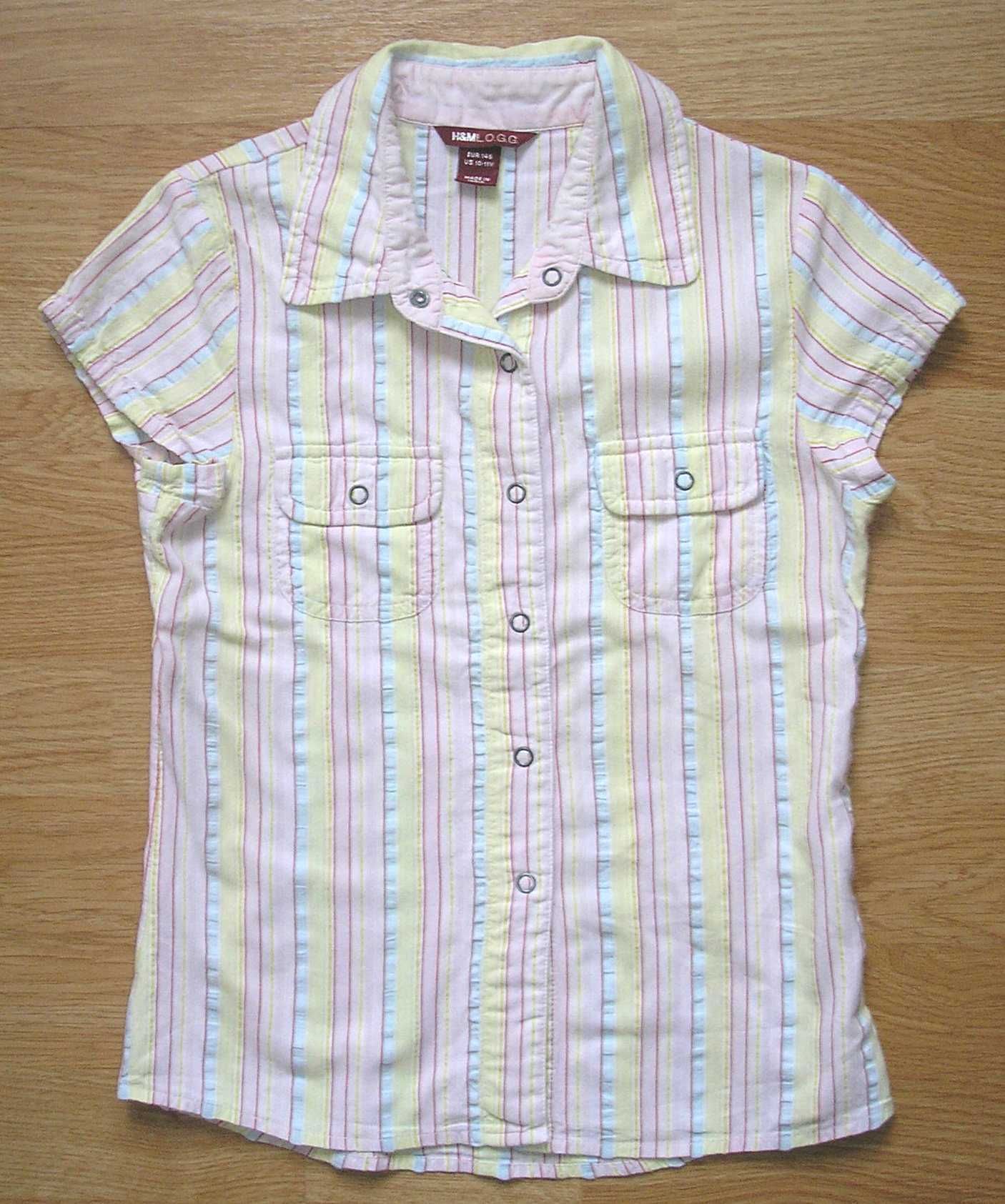 Блузи с къс ръкав, ризи, туники, 7 год., 3-4 лв.