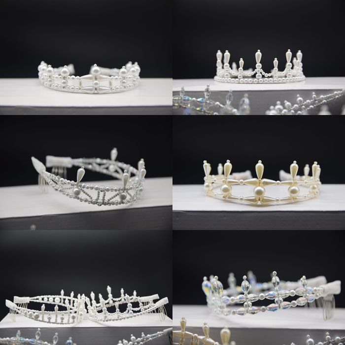 Vând coronita / diadema / tiara de de mireasa cu perle