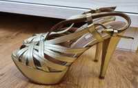 Sandale Zara Woman, marimea 39, piele