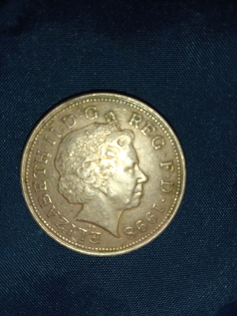 Moneda colecție regina Angliei 1998