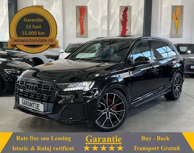 AUDI Q7 QUATTRO S-Line 2023 3.0D E6 GARANTIE Leasing Avans 10%