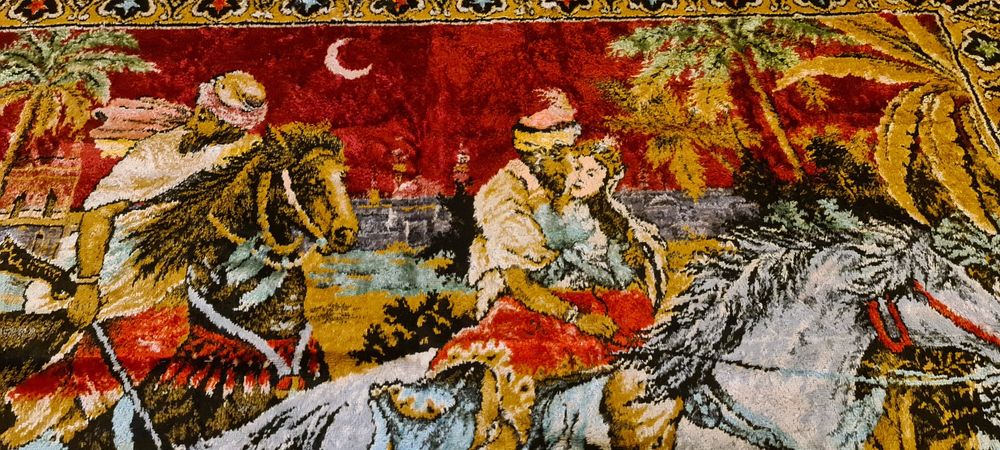 Carpeta,   ,,Rapirea din serai,, în stare  foarte bună