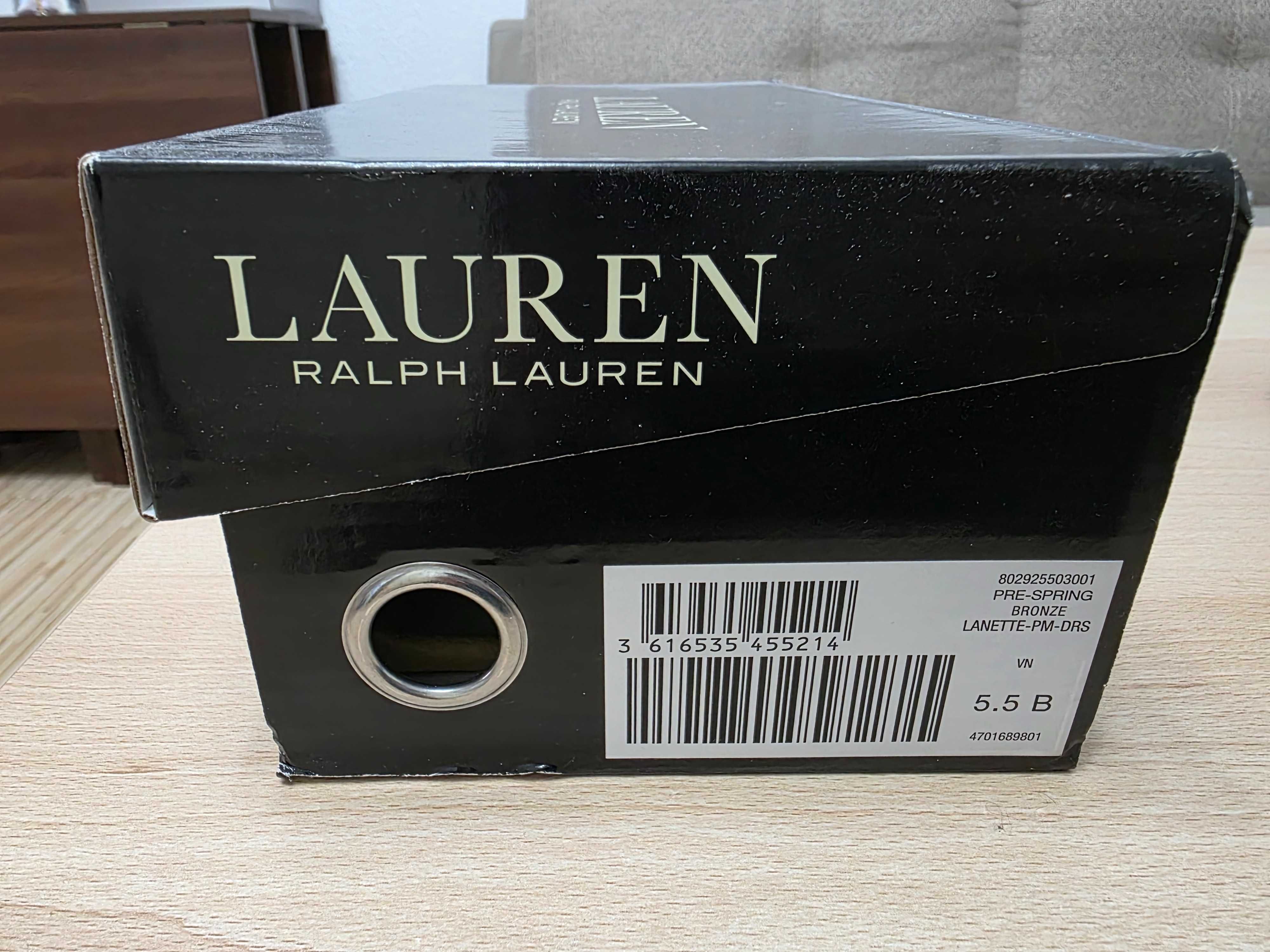 Pantofi dama Lauren Ralph Lauren stilettos de piele Lanette
