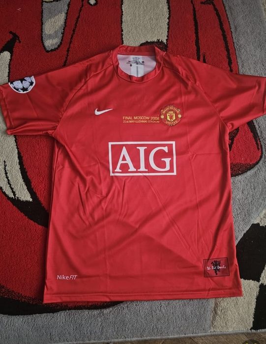 Tricou ronaldo2008  Manchester United x Nike varianta Champions League