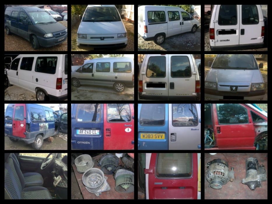 Dezmembrez Peugeot Expert , Citroen Jumpy , Fiat Scudo 1996-2015