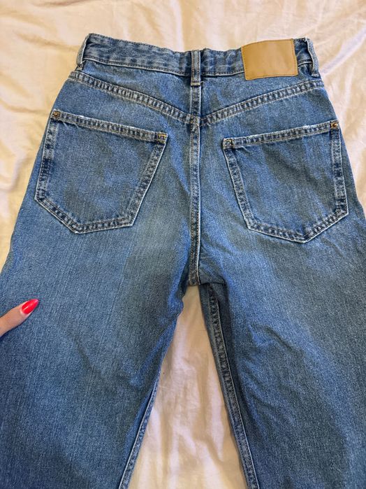 Дънки 32 размер, цвят синьо