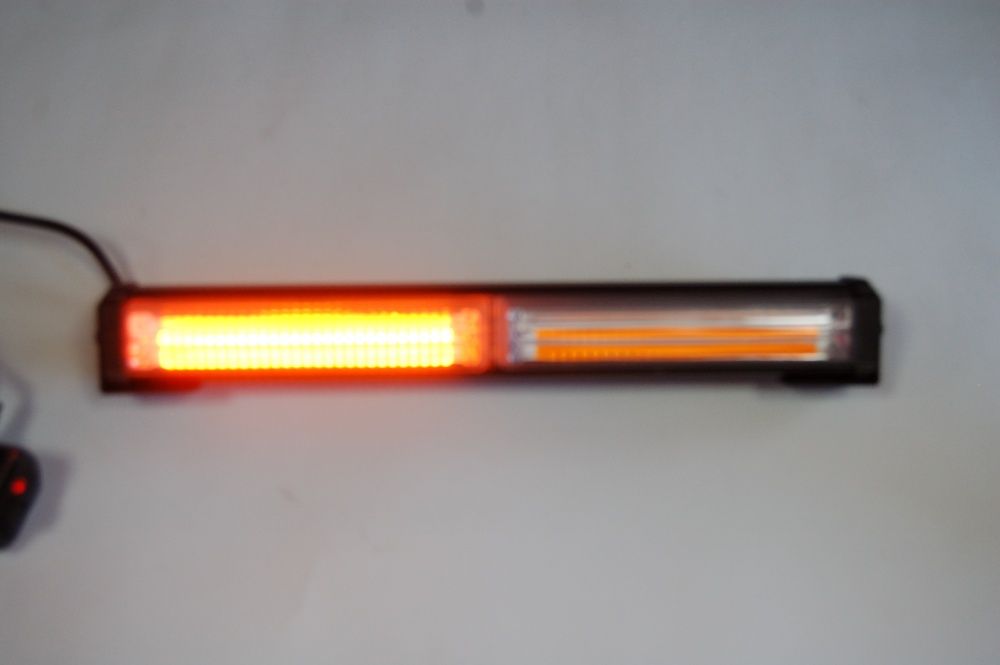Блиц Оранжев ледлайт бар -Ledlightbar на 12 волта за коли,атв,мотори