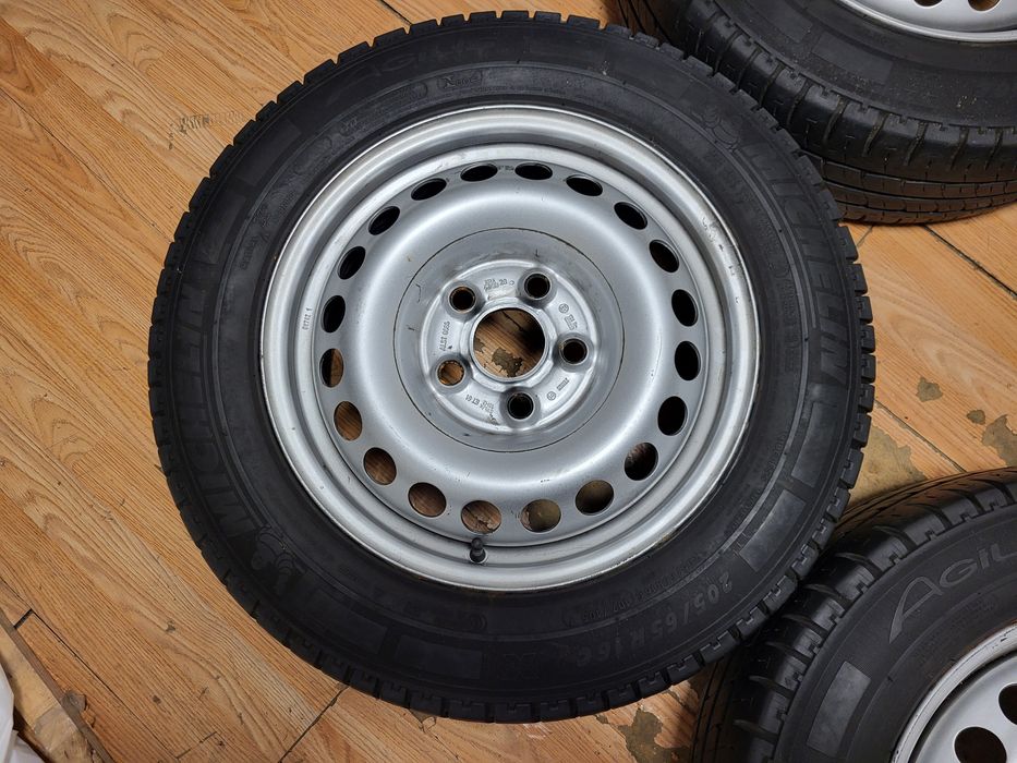 джанти 16" 5х120 Vw Transporter T5 T6 с гуми 205/65R16 C Michelin