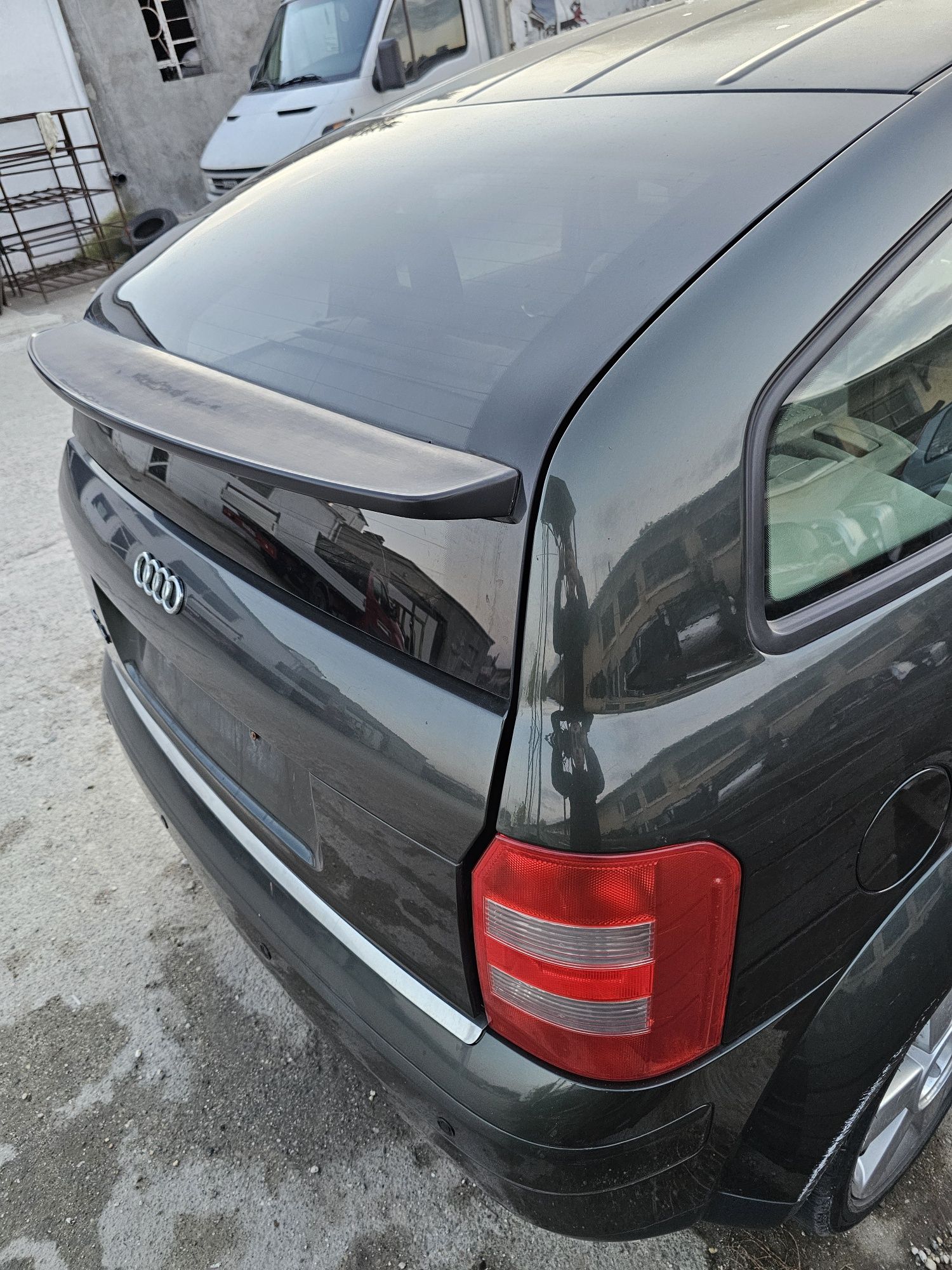 Haion Audi A2 complet LZ6S Pinien green