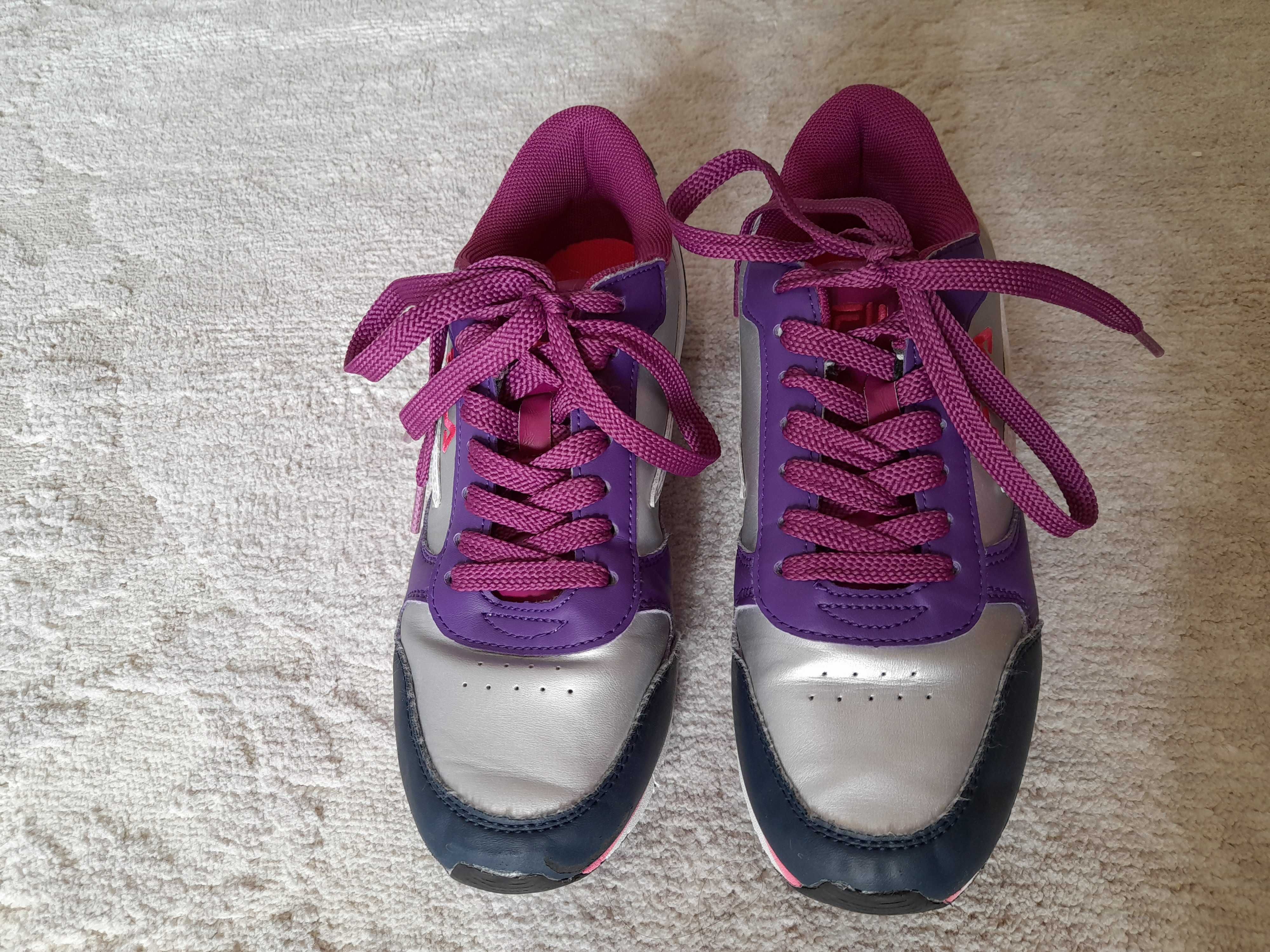 Детски кожени обувки Fila за момиче EUR 36