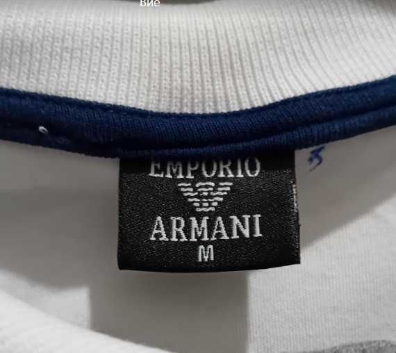 Оригинална фланелка с яка Armani