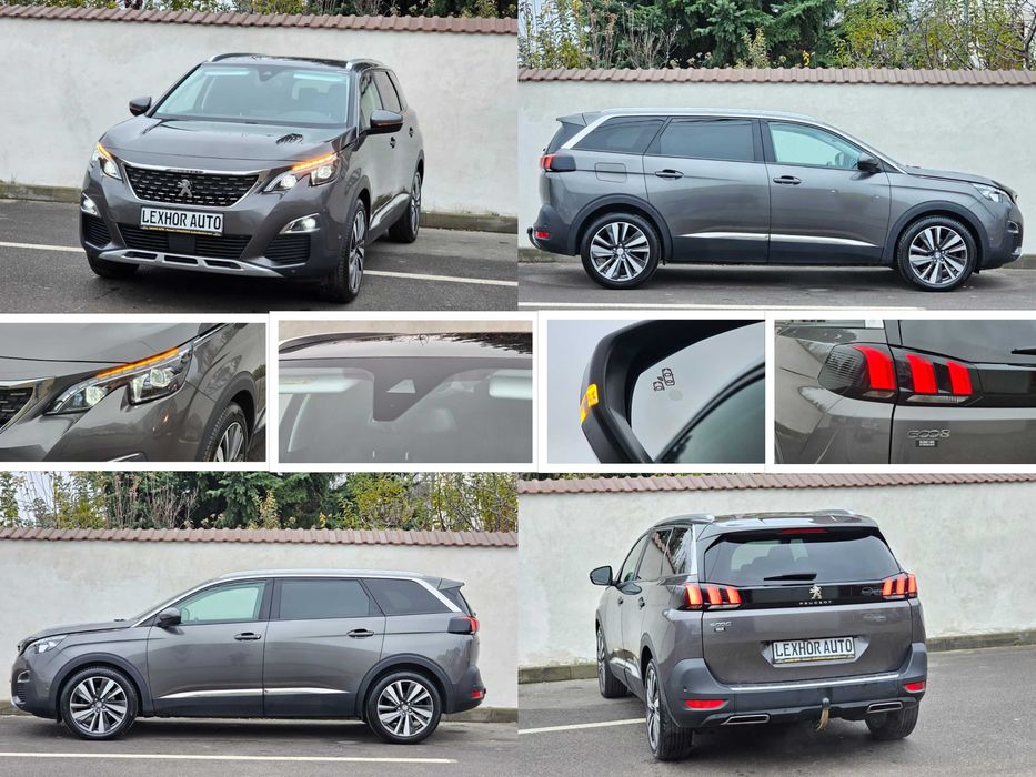 Peugeot 5008 ALLURE 7 Locuri 1.5HDI 131cp 2018 Automat / Impecabila