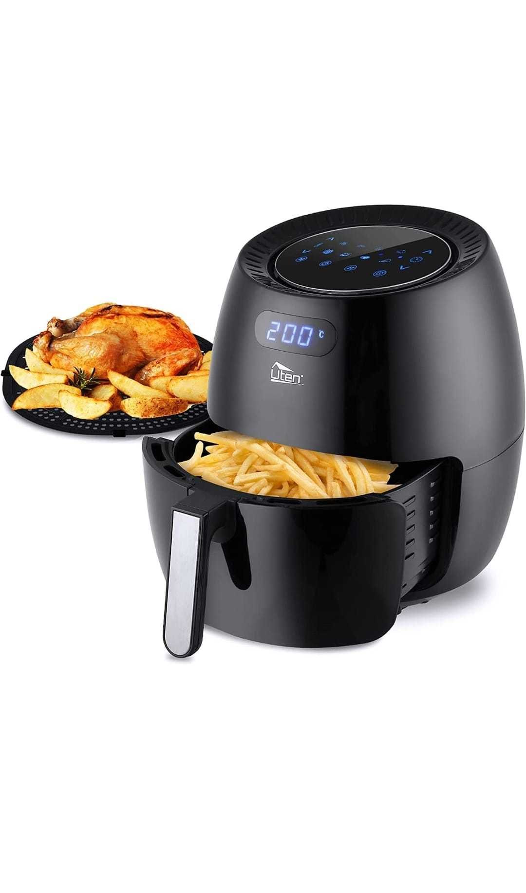 Uten 1800W, oala inteligenta pentru gatit, fără ulei, air fryer