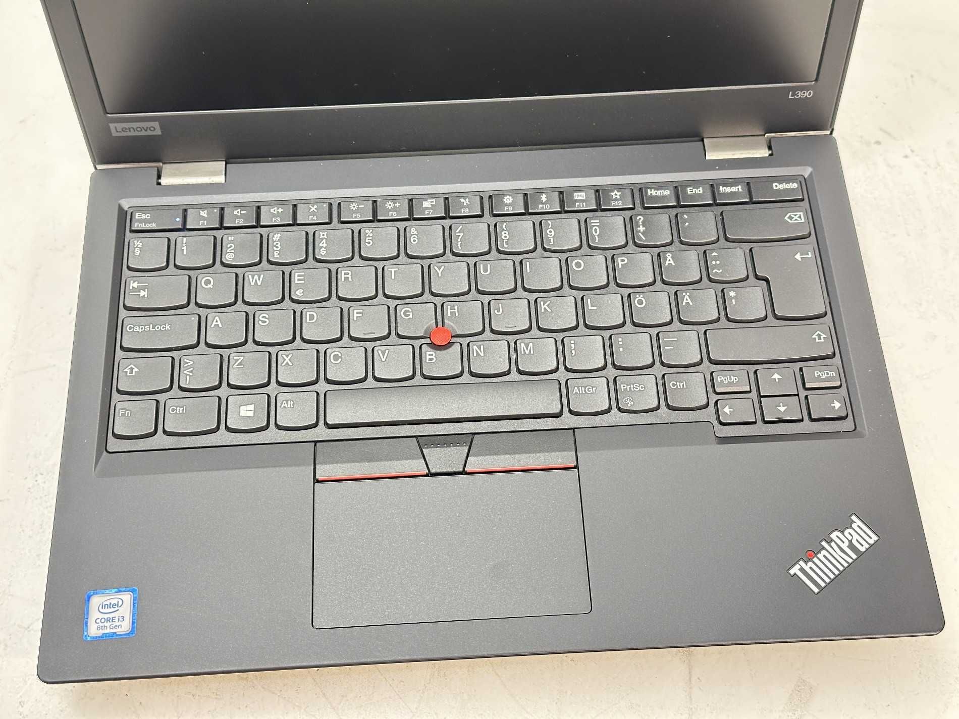 Lenovo ThinkPad L390 13.3" i3-8145U 8GB 260GB nVme/->Като нови