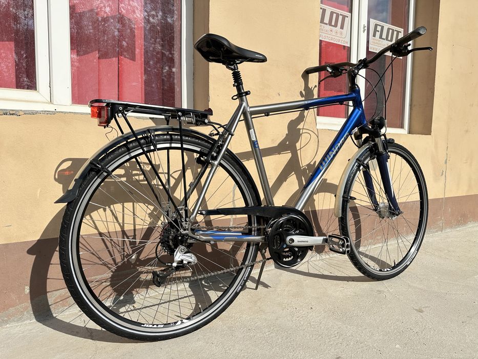 Bicicleta oras Winora 28 Inch Aluminiu 24 viteze Shimano dinam butuc