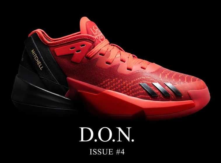 Оригинални маратонки * ADIDAS D.O.N. 4 * EU45 1/3