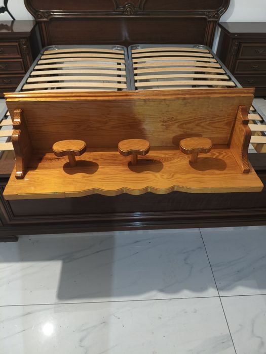 Pat Lemn Masiv Dormitor