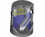 Separator de hidrocarburi cu lamele