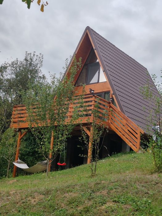 Cabane A-frame și case