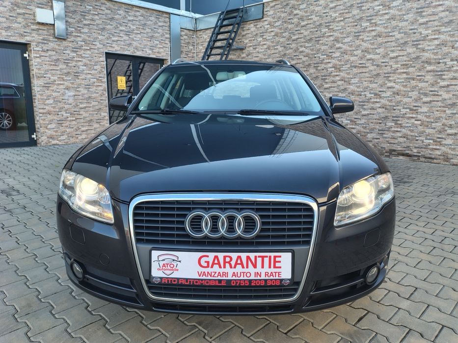 •Audi A4 SportLine~2.0TDI-1Ax~2007~Garantie~Rate cu Avans 0~Cart Serv•