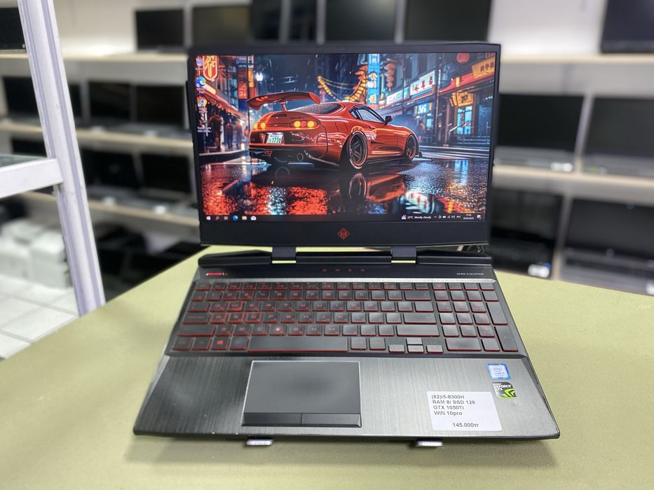 HP Omen 15 / i5-8300H / 8GB / SSD128+HDD1TB / GTX 1050Ti