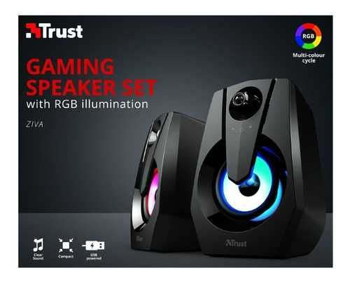 Тонколони Gaming Trust Ziva, 2.0, RGB