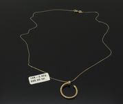 Lant aur 14k 2.42gr