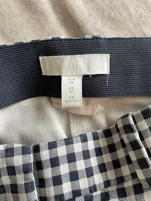 H&M Дамски панталон пепит, M/38 EU