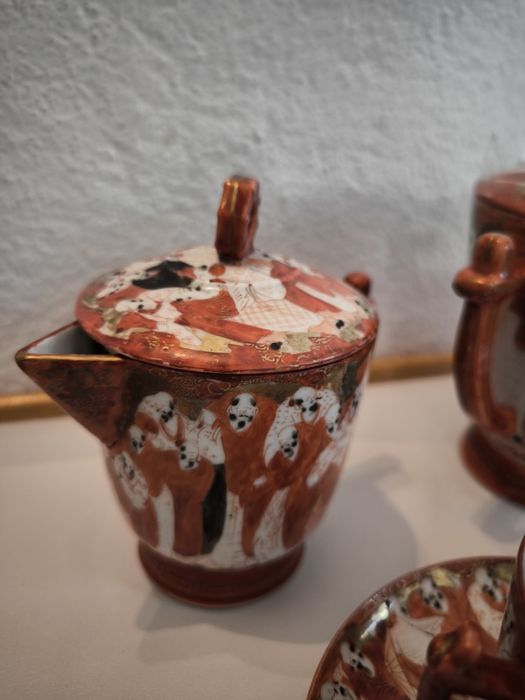 Порцеланов сервиз за чай Кутани Япония