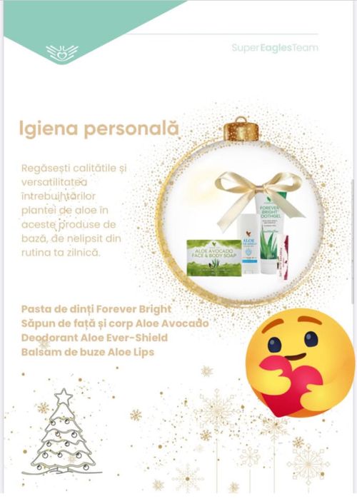 Cadouri - sanatate cu aloe ! Pachete personalizate!