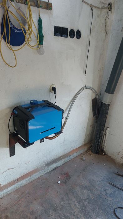 Печь на солярке, дизельная пушка. Как на фото, но новая