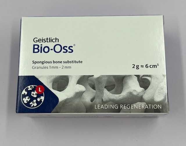 Bio-Oss Geistlich  костен заместител 1-2 mm 2g = 6 cc