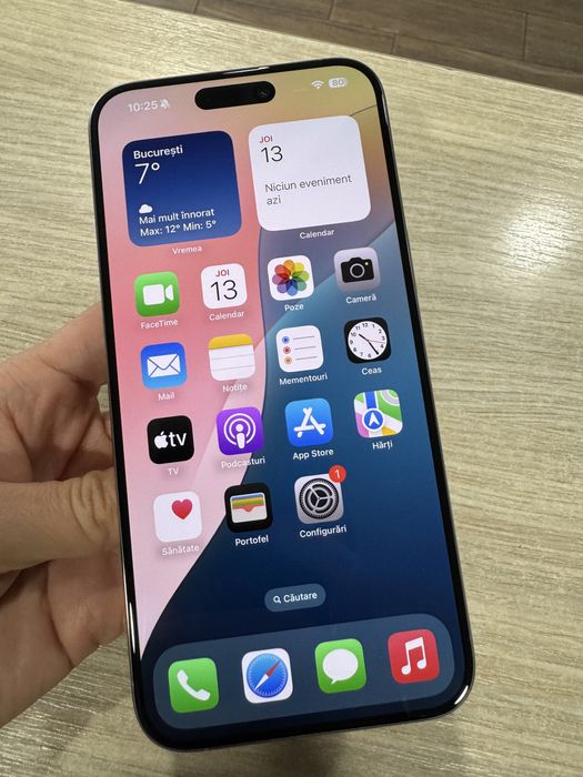 iPhone 15 Pro Max, 256GB, 5G, Natural Titanium, Bateria 98%!