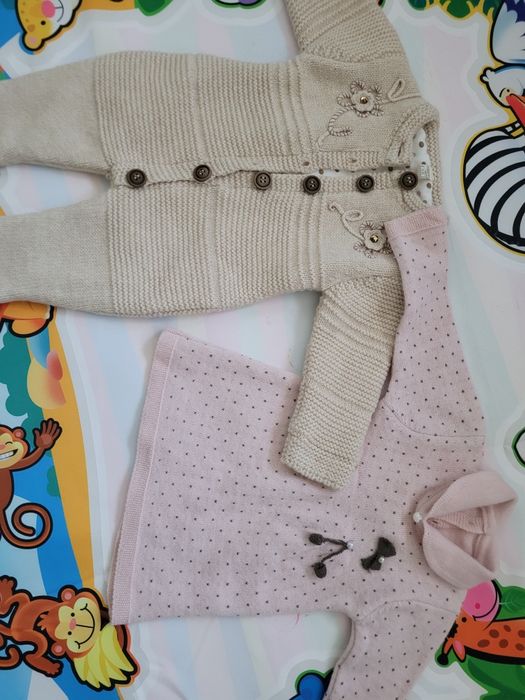 Lot haine copii 10 bucăți 0/2 luni fetițe