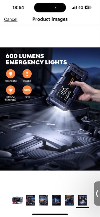 Jump starter si compressor Trekure beta 07 sigilat