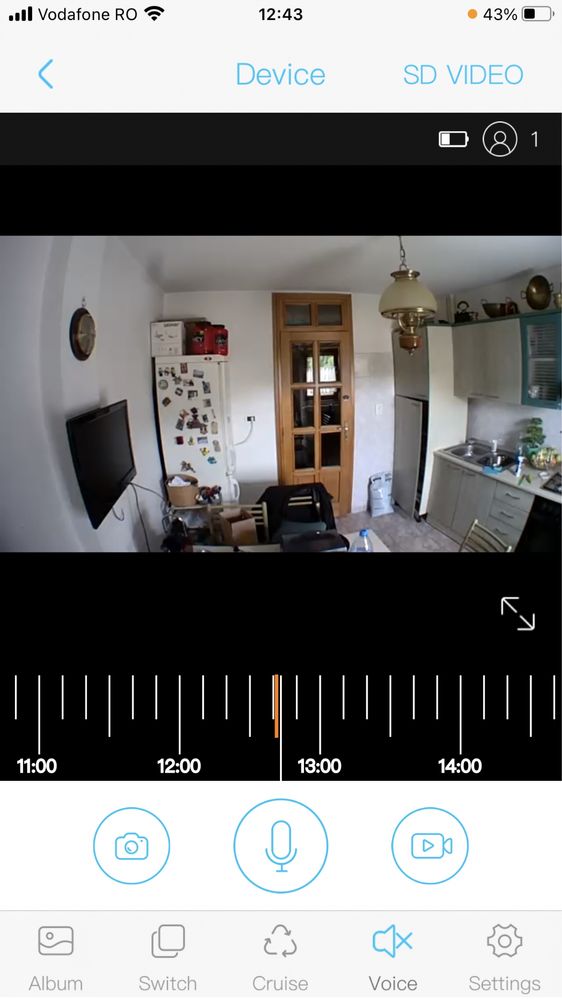 Video sonerie cu alarma XSmart home wireless