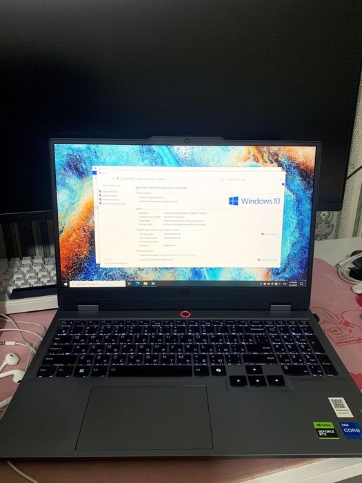 Lenovo LOQ 15IAX9 (i5-12450HX, RTX4050 6gb, 16gb DDR5)