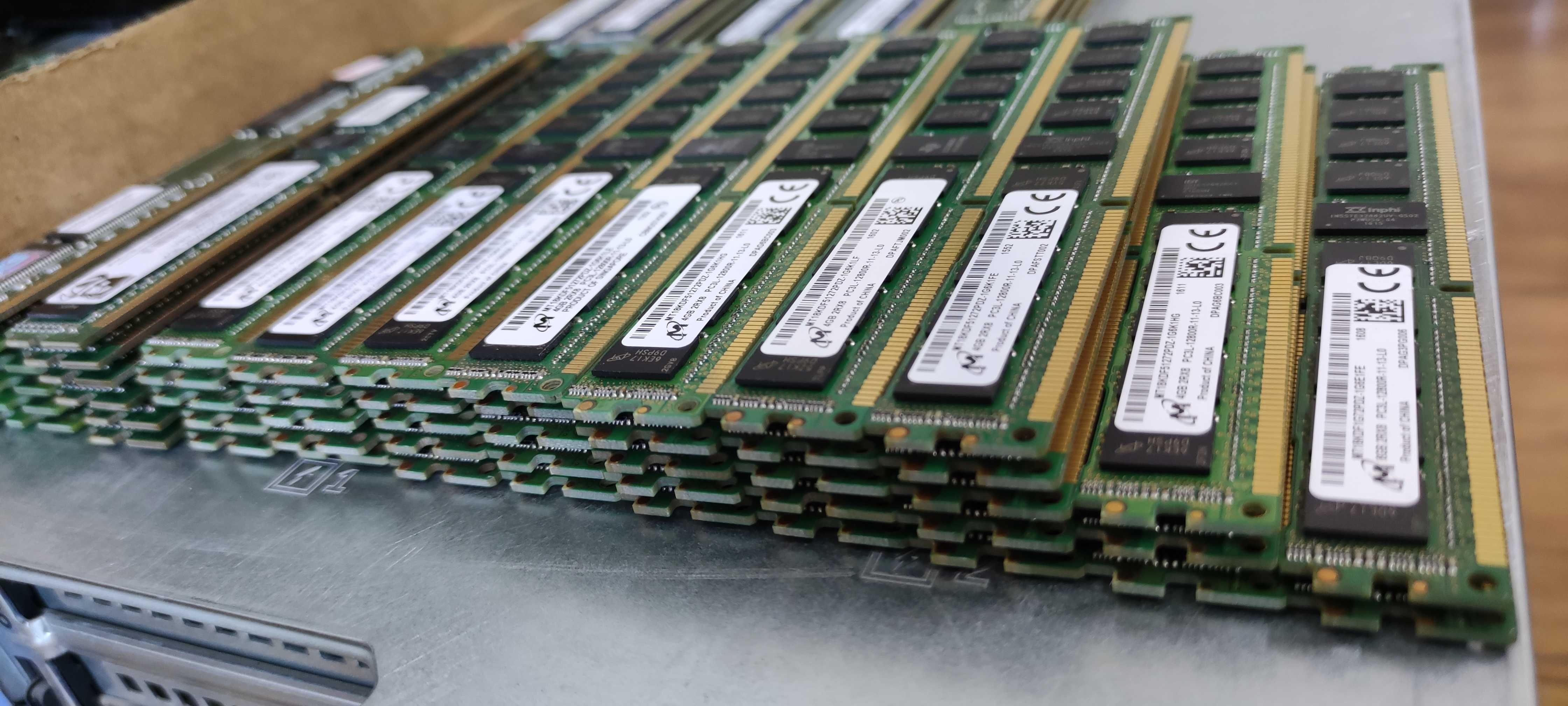 Оперативная память для сервера DDR3 DDR4 4GB 8GB 16Gb 32Gb ECC