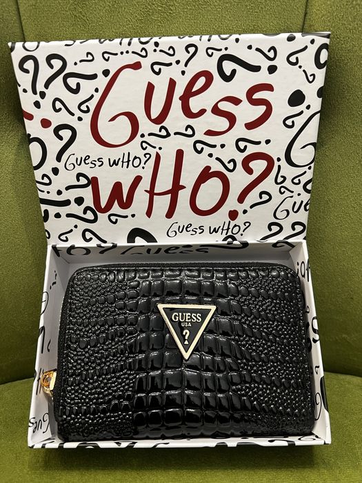 Portofel dama Guess culoarea neagra