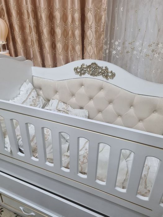 Детская кроватка качалка Дубай