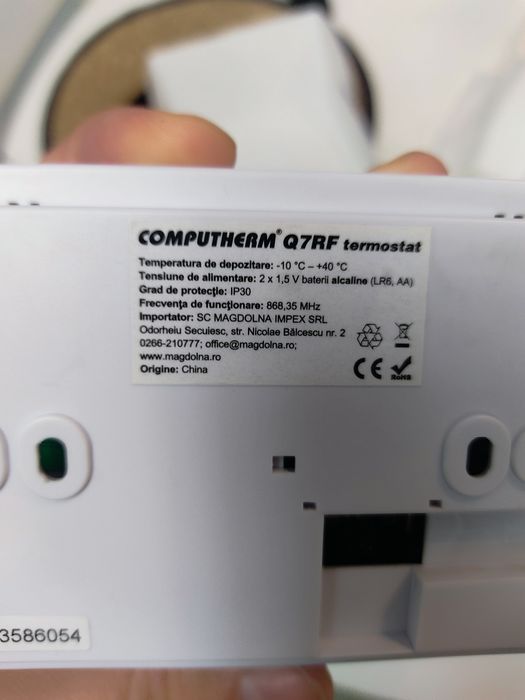 termostat Computherm Q7 RF (wireless, programabil)
