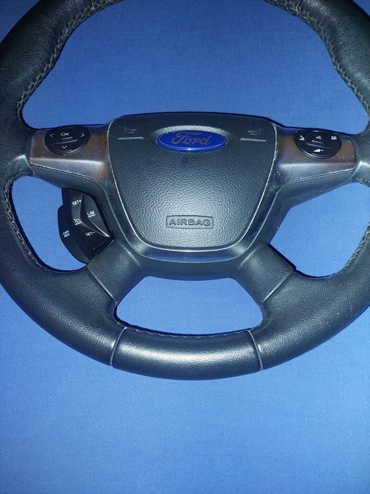 Volan ca nou focus kuga c-max imb. in Piele de fabrica,pilot-automat,c