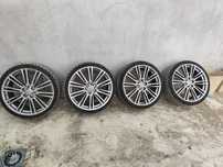 Джанти Ауди 5х112/R20 с гуми  255/30/R20  нови  на 1000км