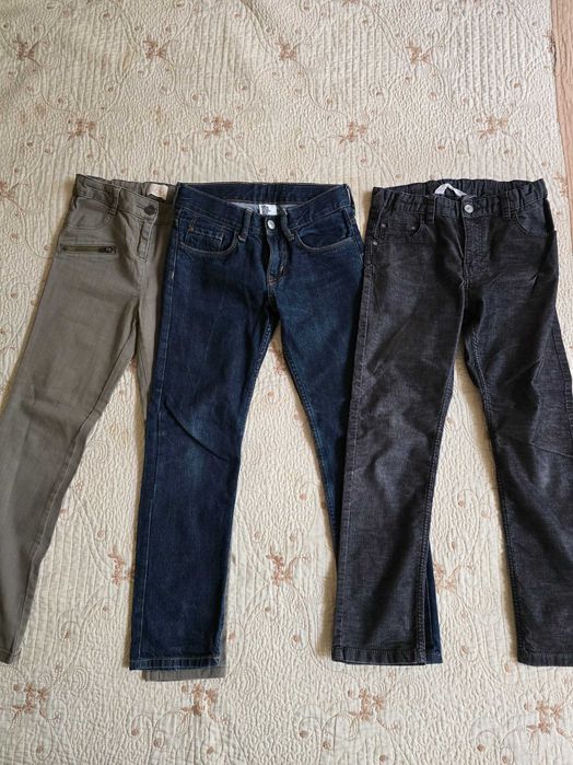 Pantaloni copii, blugi, marime 8-9 ani, 9-10 ani, respectiv 134, 140cm